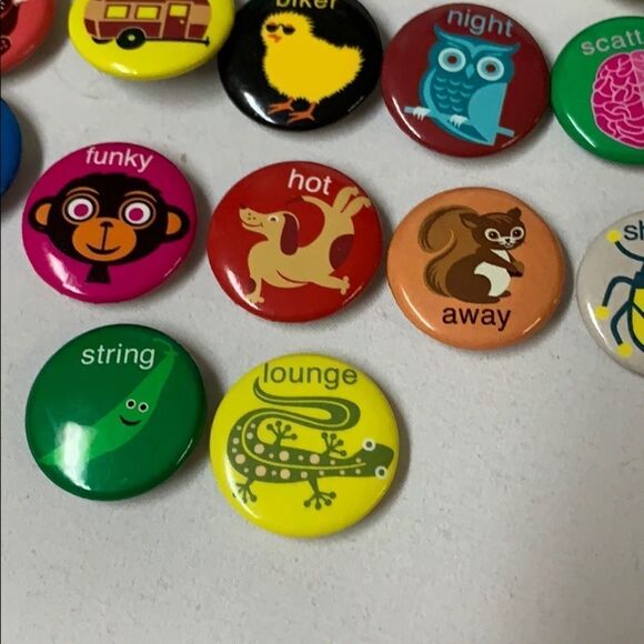 Lot of 17 Pin Back Buttons - Picture 5 of 5